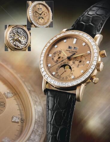 Cheapest Patek Philippe Grand Complications Perpetual Calendar Chronograph 3990 Watches Prcies Replica 3990R-0X1 Rose Gold